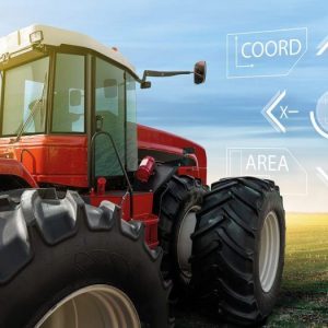 Tractor with big tires