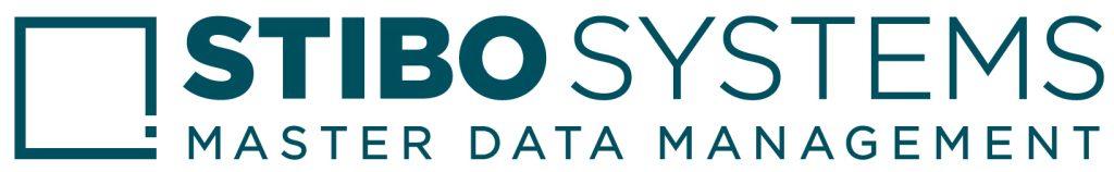 STIBO SYSTEMS logo with a square outline icon and the words Master Data Management